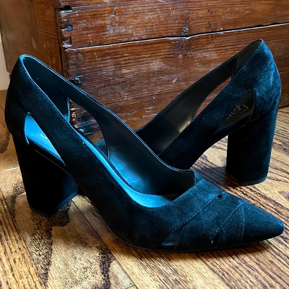 Franco Sarto Patina Cutout Pump